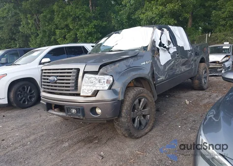 2012 Ford F-150 Fx4 from USA, damaged, VIN 1FTFW1ETXCKE28474